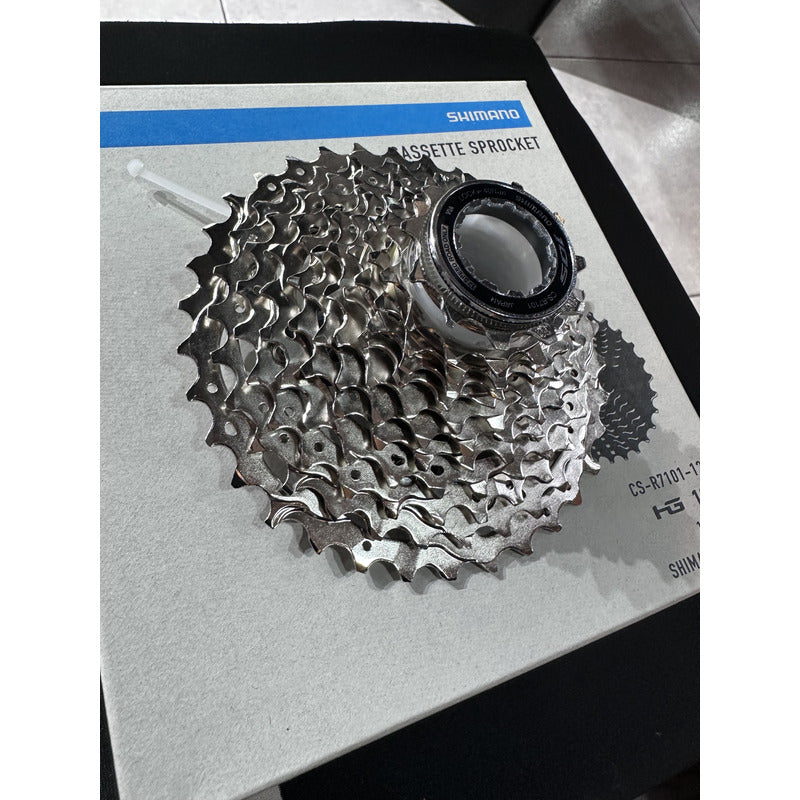 Cassette Pacha Ciclismo Ruta Shimano 105 12v 11-34 Plata 11 34