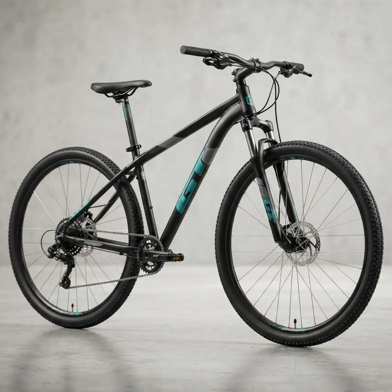 Bicicleta Mtb Gw Zebra Hidraulica 29 2x8 Aluminio Negro Azul Verdoso 15