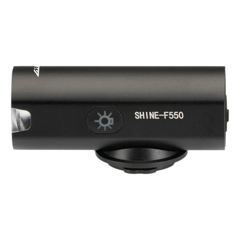 Luz Delantera Para Bicicleta Gw Shine 550lm Usb Negro