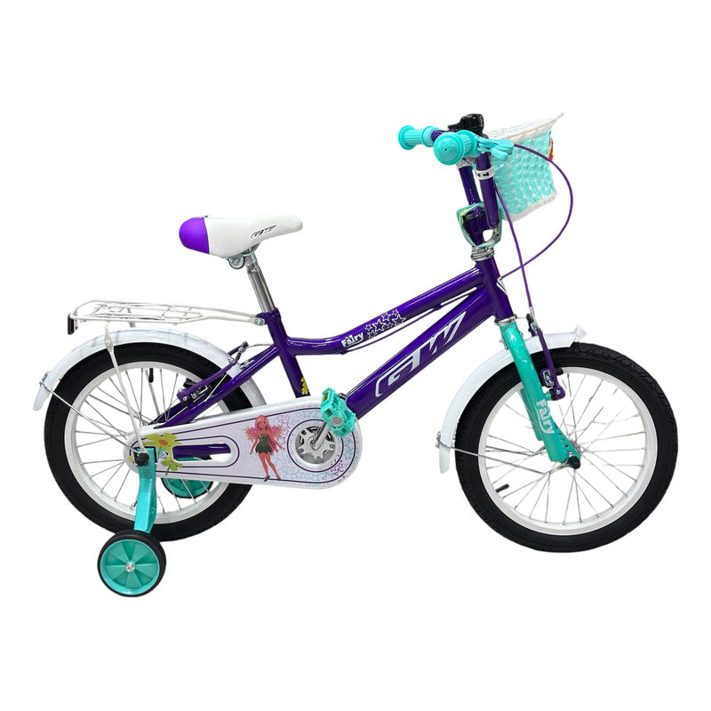 Bicicleta Gw Fairy Rin 16  Niña 4-6 Años Vbrake 2024