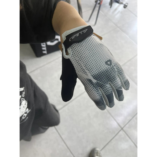 Guantes Gw Pulse Niños Niñas Bicicletas Ruta Y Mtb Gris L
