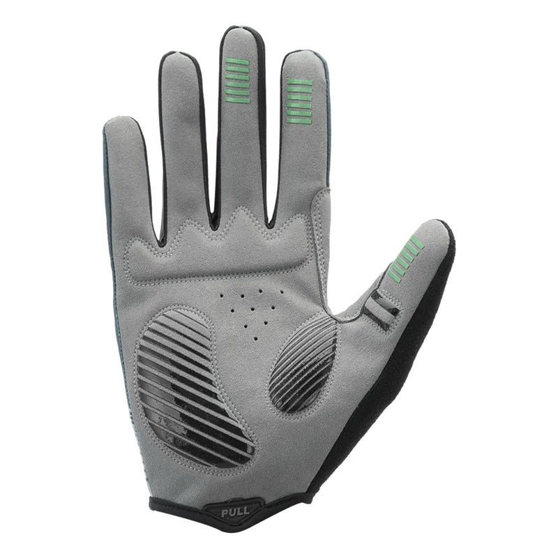 Guantes Ciclismo Gw Tyko Dedo Largo Comfort Negro Verde L