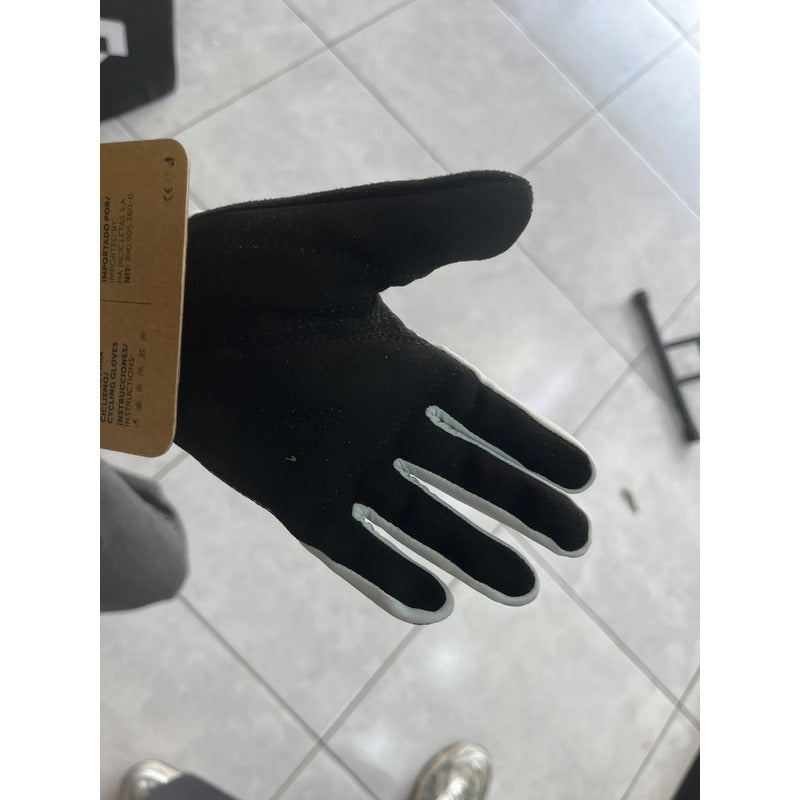 Guantes Gw Pulse Niños Niñas Bicicletas Ruta Y Mtb Gris S