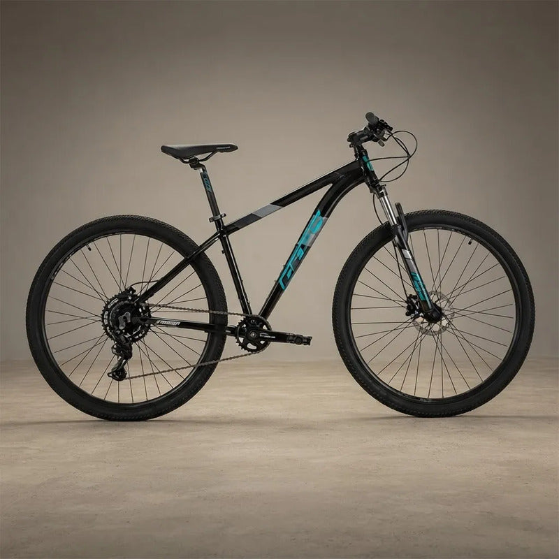 Bicicleta Mtb Gw Zebra Hidraulica 29 2x8 Aluminio Negro Azul Verdoso 15