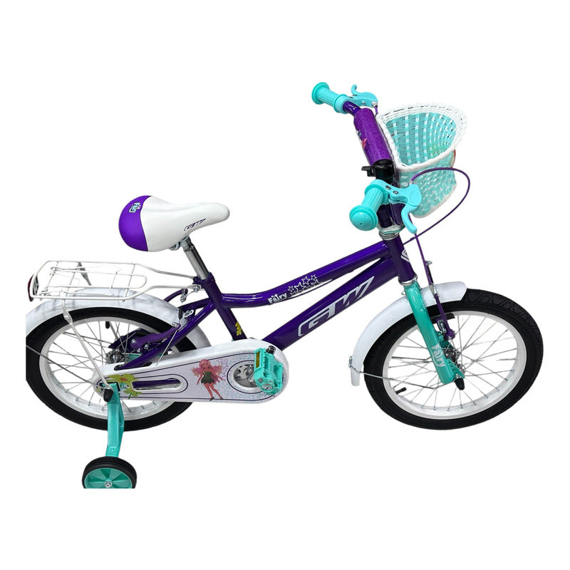 Bicicleta Gw Fairy Rin 16  Niña 4-6 Años Vbrake 2024