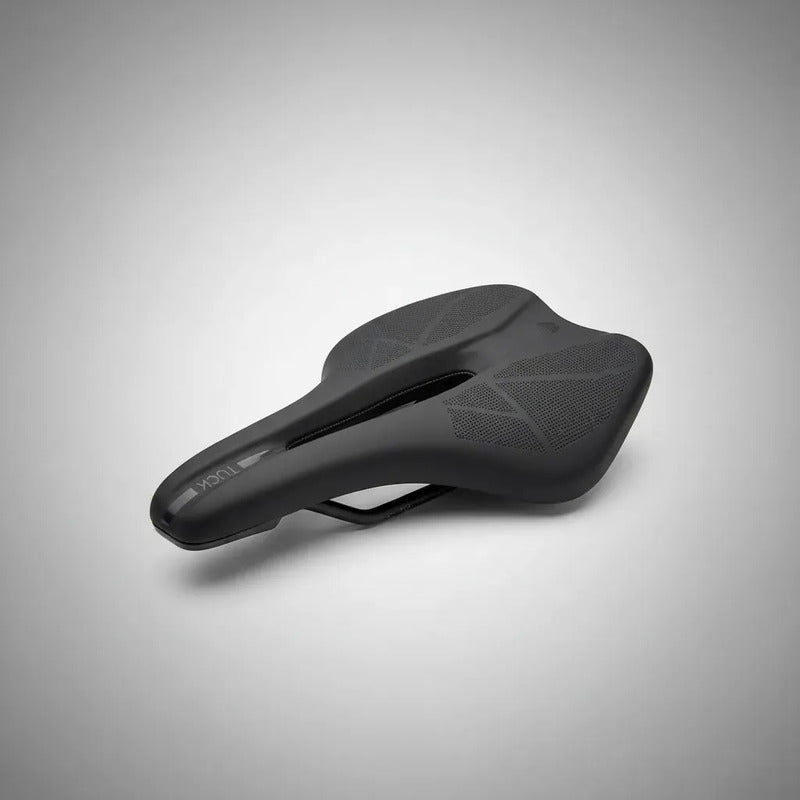 Sillín Gw Ciclismo Bicicleta Ruta Y Mtb Tuck Negro 15 Cm