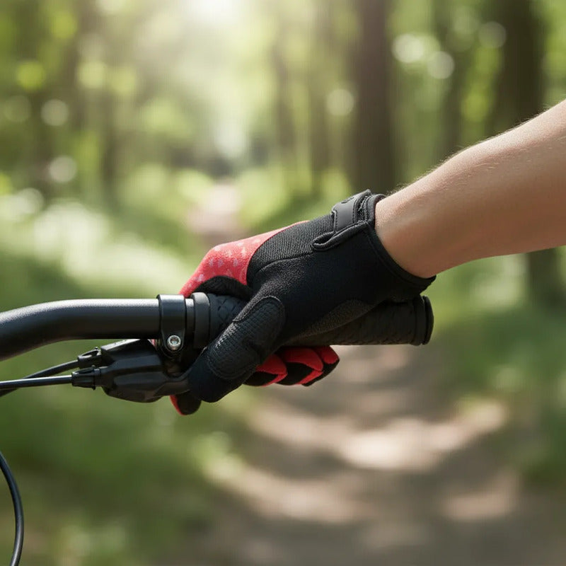 Guantes Ciclismo Mtb Ruta Largo Gw Flow Fucsia L