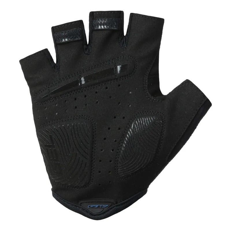 Guantes Ciclismo Mtb Ruta Gw Defender Gel Corto Azul Xl