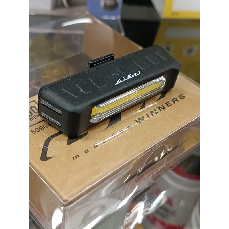 Luz Trasera Gw Original Bicicleta Alta Intensidad 100lm Negra