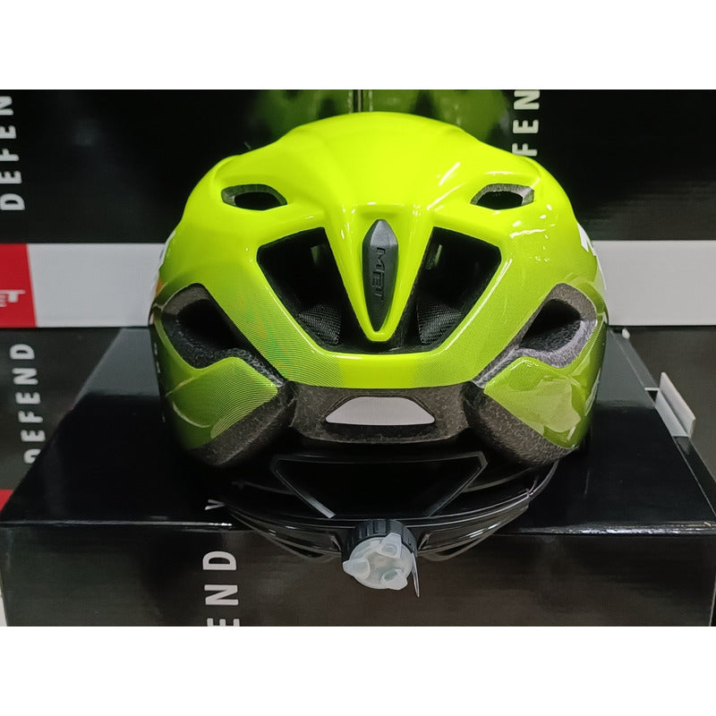 Casco Bicicleta Met Idolo Luz Original Ciclismo Ruta Mtb