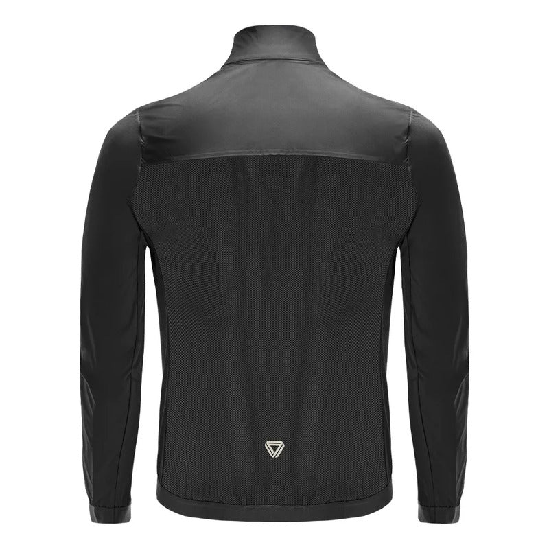 Chaqueta Ciclismo Mtb Ruta Gw Lane Cortavientos Negro L Lisa