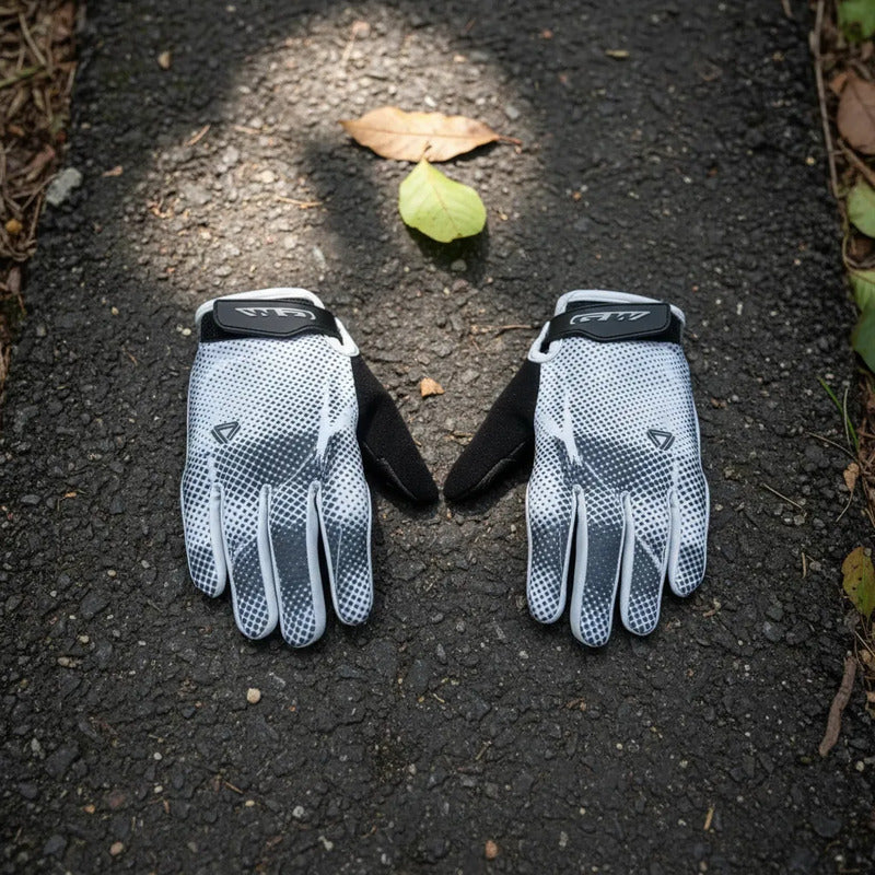 Guantes Gw Pulse Niños Niñas Bicicletas Ruta Y Mtb Gris M
