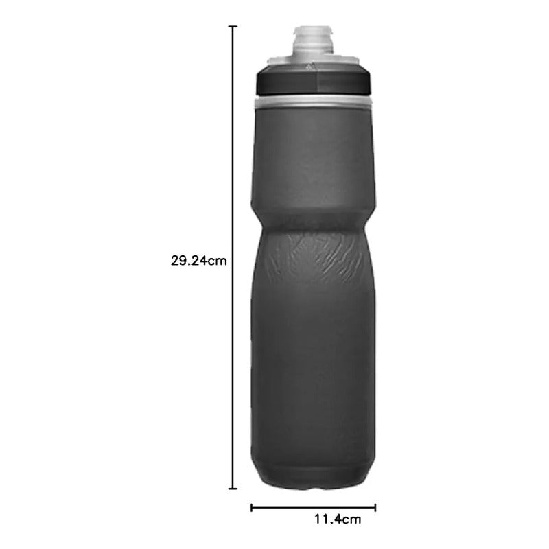Botella Camelbak Caramañola Térmica 700ml Insulada Negro Sin Logo