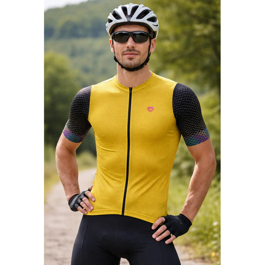 Jersey Ciclismo Gw Manga Corta Shore Mtb Ruta Dirty Gold M
