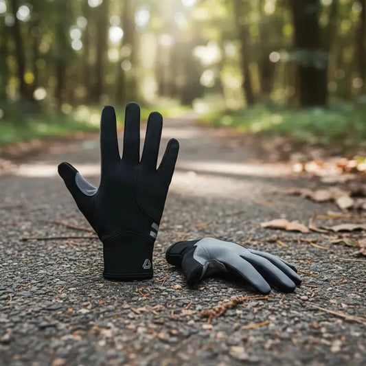 Guantes Ciclismo Mtb Ruta Dedo Largo Gw Hotly Negro S