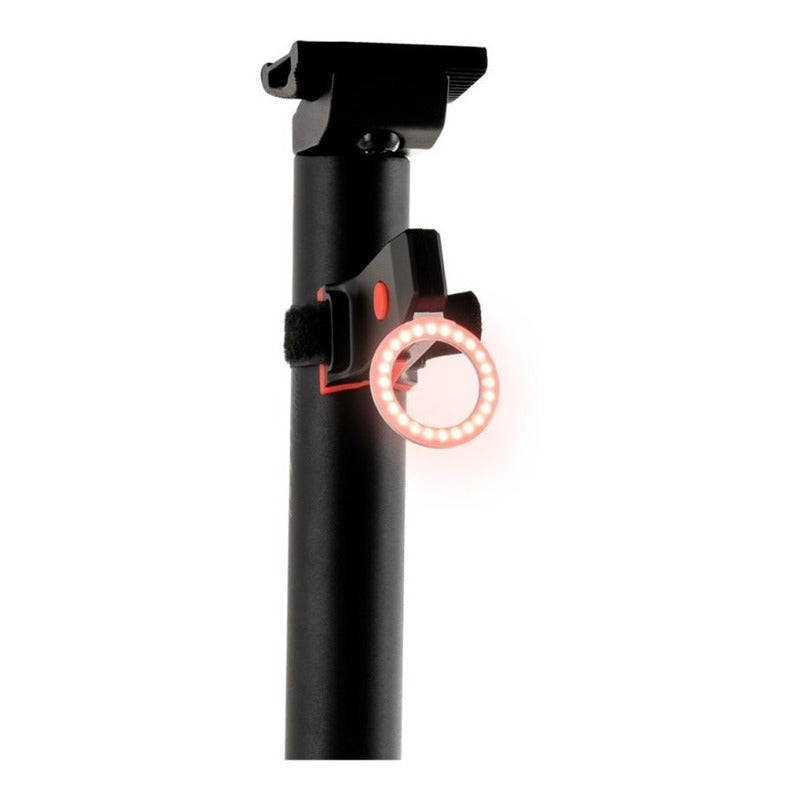Luz Bicicleta Gw Redonda Corazon Led Recargable Usb