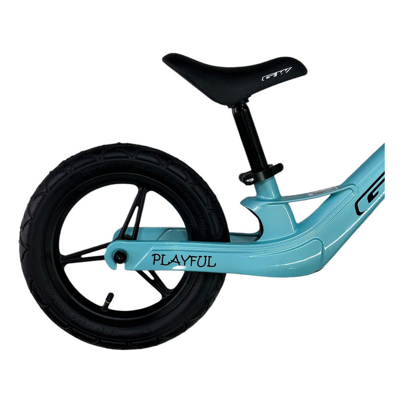 Bicicleta De Impulso Niño Niña Gw Playful Magnesio Color Azul Pastel