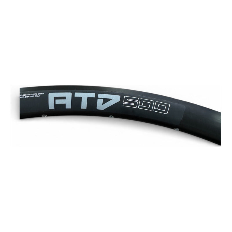 Rin Bicicleta Ruta Alexrims Atd500 Tubeless Freno De Disco Negro
