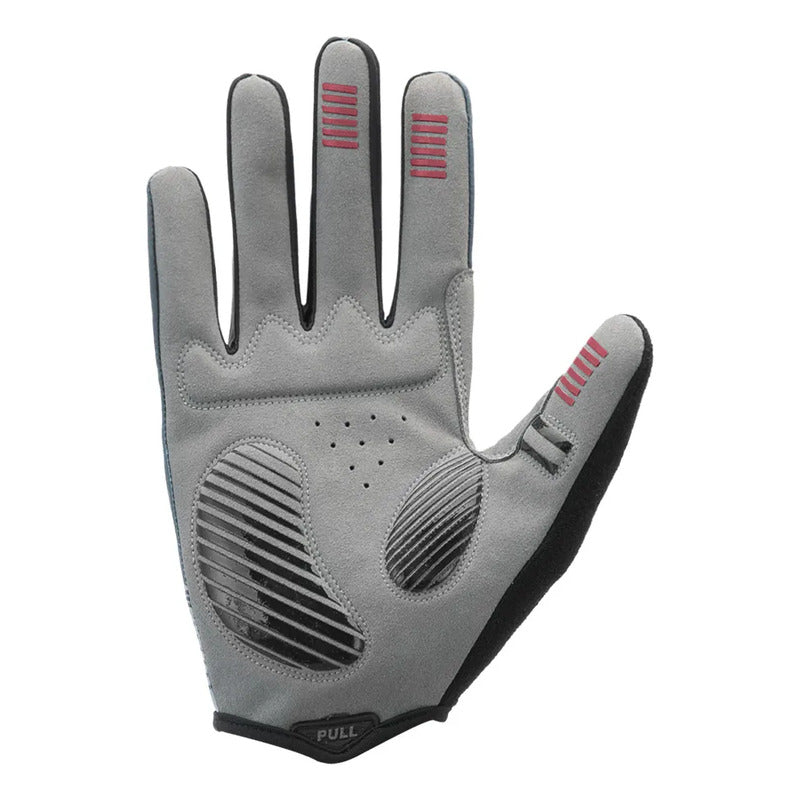 Guantes Ciclismo Gw Tyko Dedo Largo Comfort Negro Rojo Xl