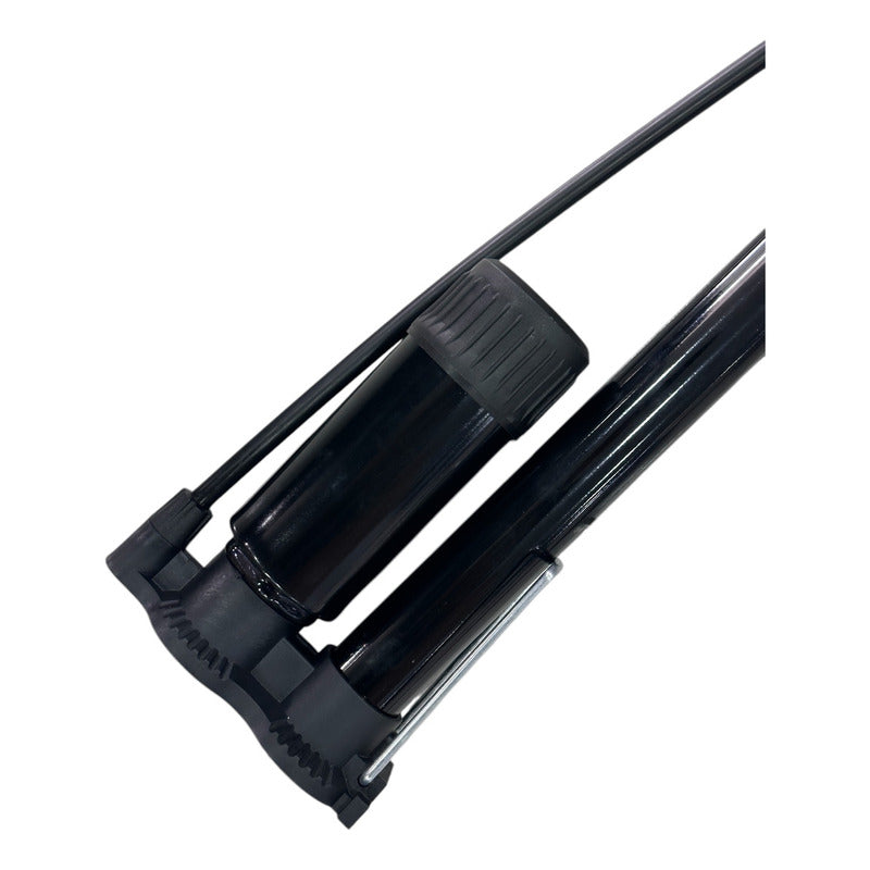 Bomba De Aire Para Bicicleta Gw 160 Psi Color Negro Ideal Ruta Mtb Válvula Presta Schrader Portátil Alta Presión Inflador Manual Compacto Liviano Reforzado Fácil De Usar