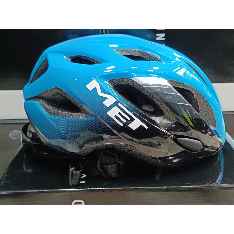 Casco Bicicleta Met Idolo Luz Original Ciclismo Ruta Mtb