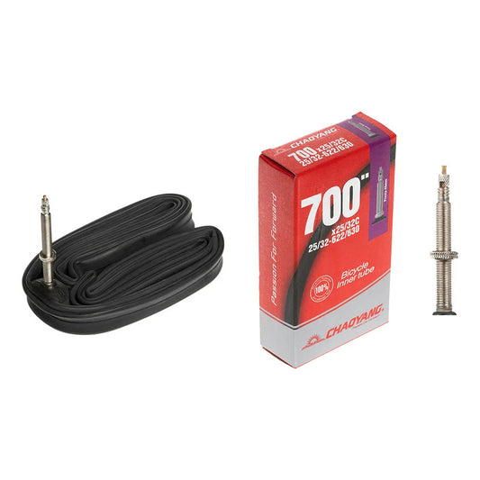 Cámara De Llanta Chaoyang Molded 700x25/32c Bicicleta 48mm Presta Negro