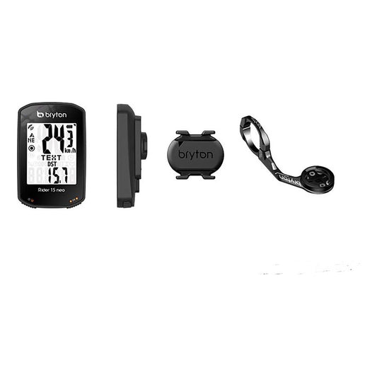 Ciclocomputador Bryton Rider 15 Neo + Soporte + Sensor