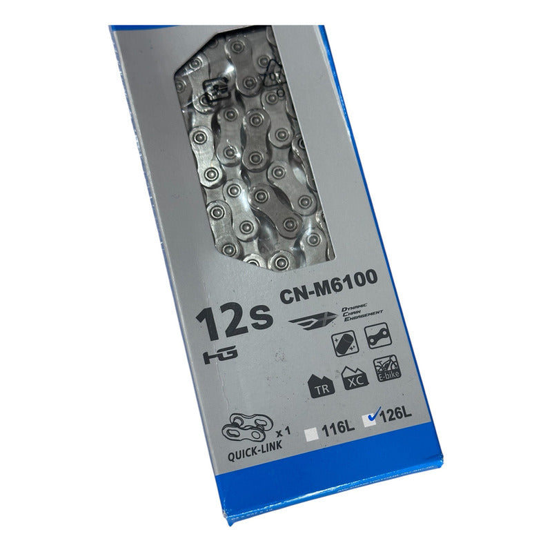 Cadenilla Bicicleta Shimano Original M6100 Deore 12v