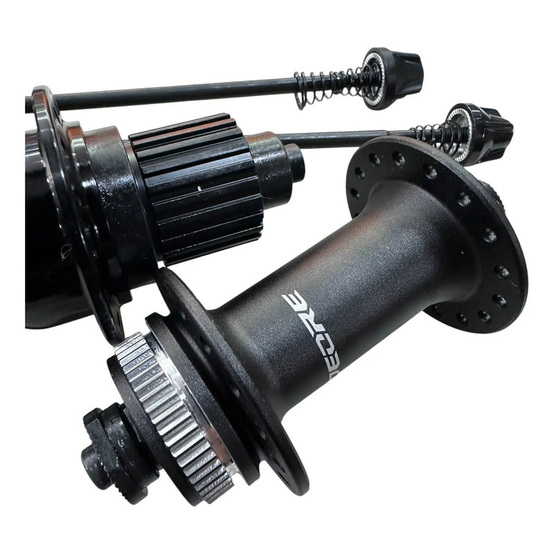Juego De Manzanas Shimano Qc500 Deore M6000 Negro 32h