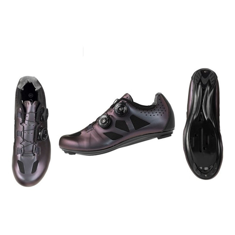 Zapatillas Ciclismo Gw Dark Side Bicicletas Ruta Doble Atop