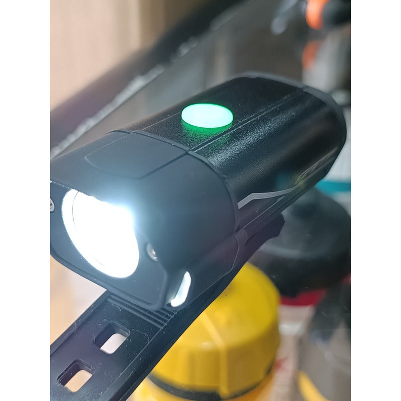 Combo Luz Bicicleta Delantera Trasera Gw Alta Potencia Usb