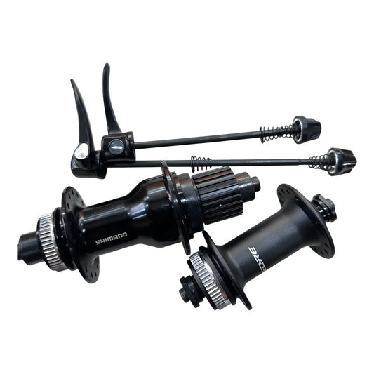 Juego De Manzanas Shimano Qc500 Deore M6000 Negro 36h
