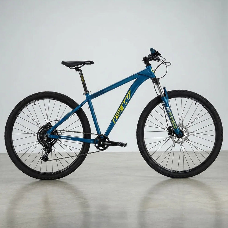 Bicicleta Mtb Gw Zebra Hidraulica 29 2x8 Aluminio Azul Denim-amarillo 19