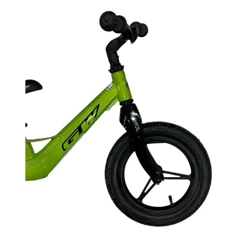 Bicicleta De Impulso Niño Niña Gw Playful Magnesio Color Verde Ácido