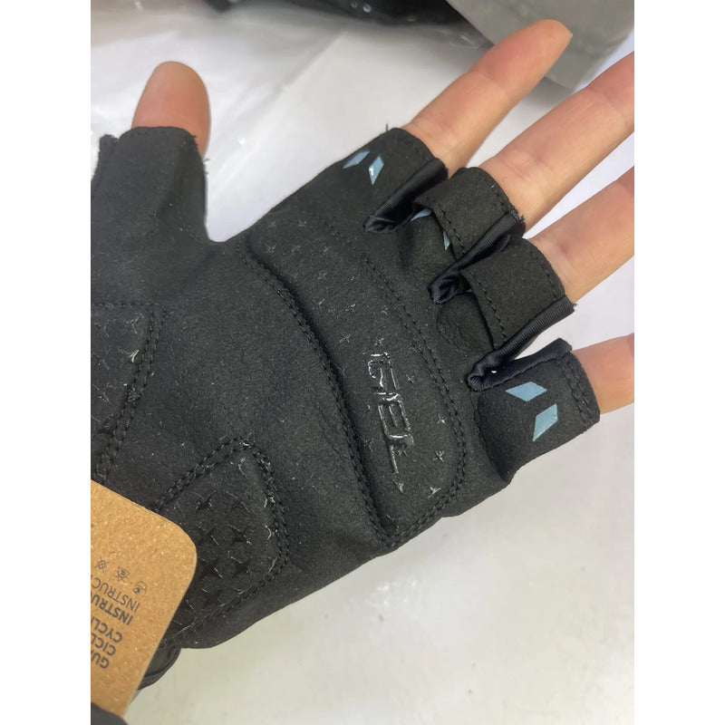 Guantes Ciclismo Gw Helt Dedo Corto Negro Xl