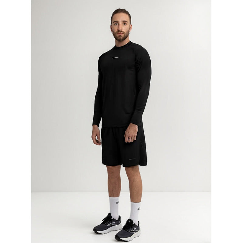 Camiseta Manga Larga Sporfitness Desportiva Gym