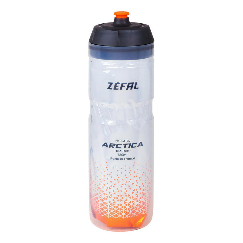 Botella Térmica Caramanhola Zefal Arctica Sin Bpa De 750 Ml, Color Naranja