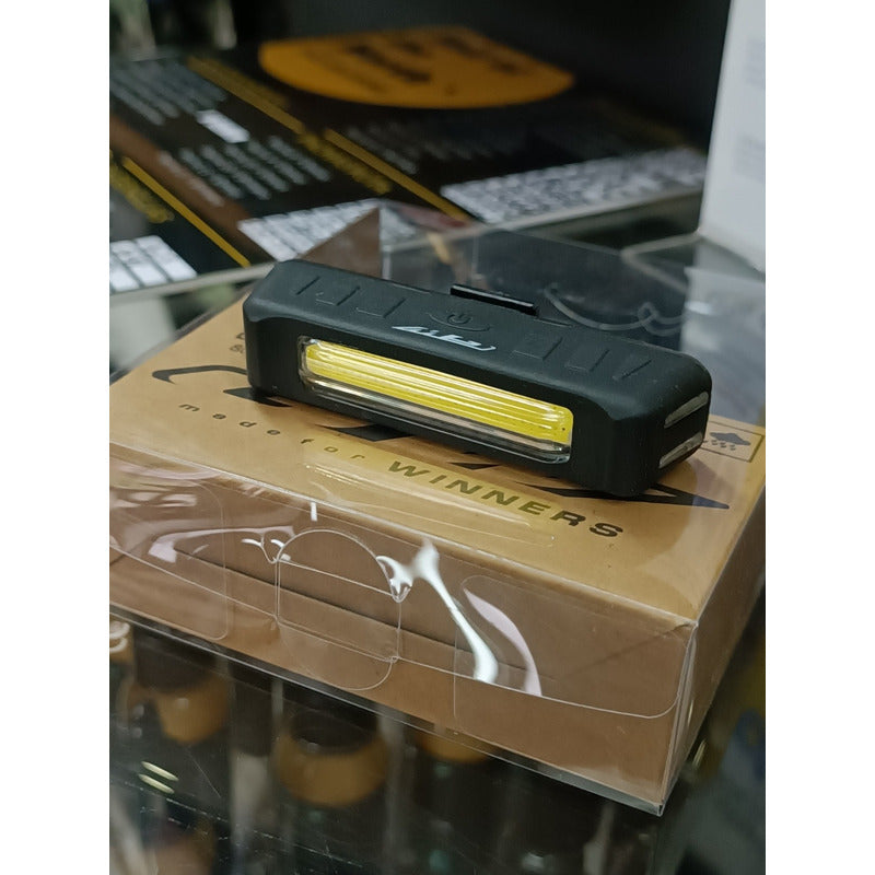 Luz Trasera Gw Original Bicicleta Alta Intensidad 100lm Negra