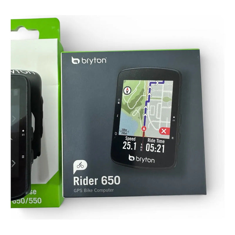 Ciclo Computador Bryton Rider 650 Gps Mapas Negro