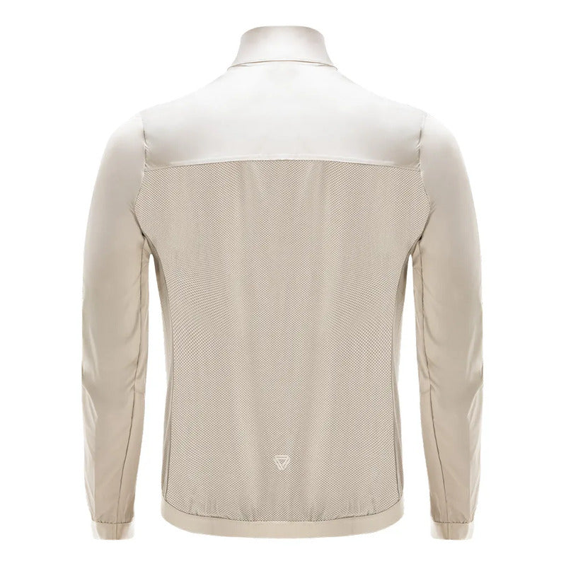 Chaqueta Ciclismo Mtb Ruta Gw Lane Cortavientos Marfil M Lisa