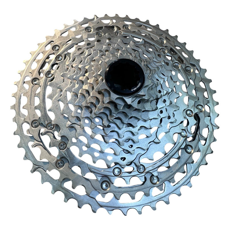 Pacha Cassette Bicicleta Shimano Deore M6100 10-51 12v Plata 11 51