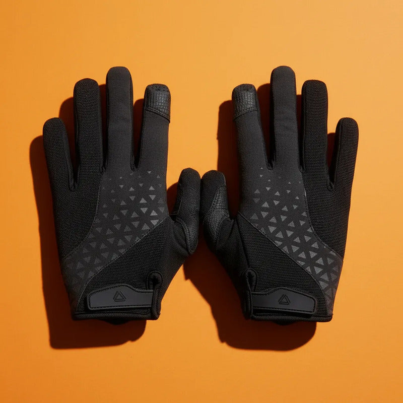 Guantes Ciclismo Mtb Ruta Largo Gw Flow Negro-gris S