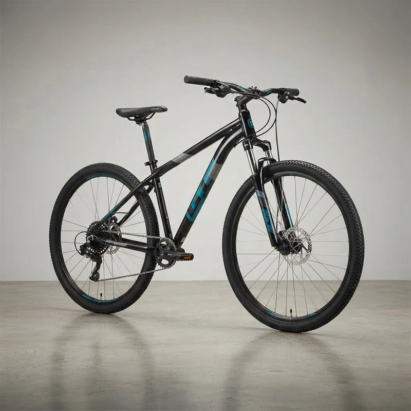 Bicicleta Mtb Gw Zebra Hidraulica 29 2x8 Aluminio Negro Azul Verdoso 15