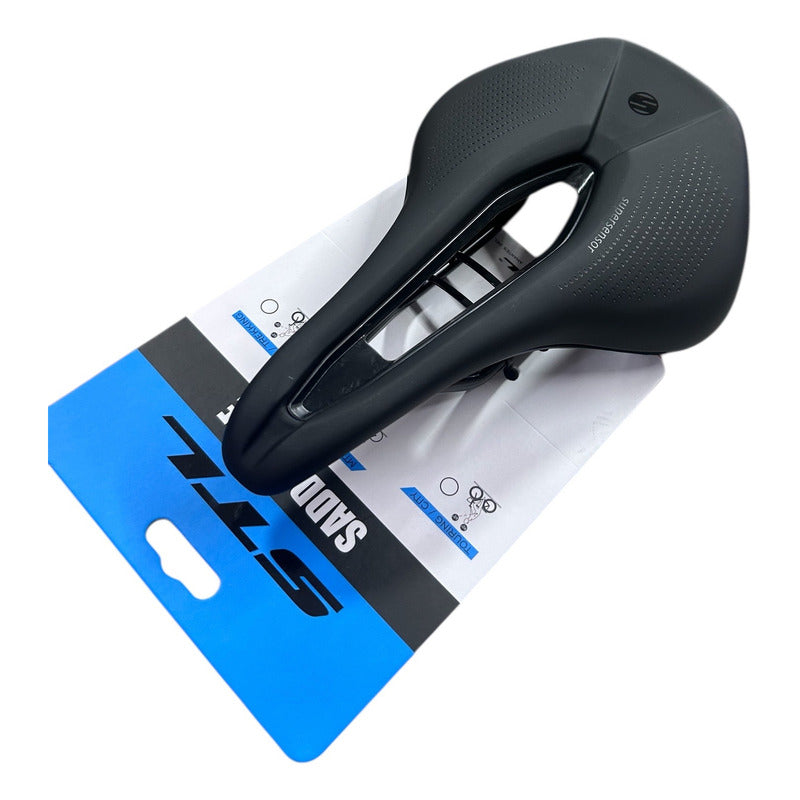Sillin Bicicleta Stl Ergonómico Cromo Ligero Ruta Mtb