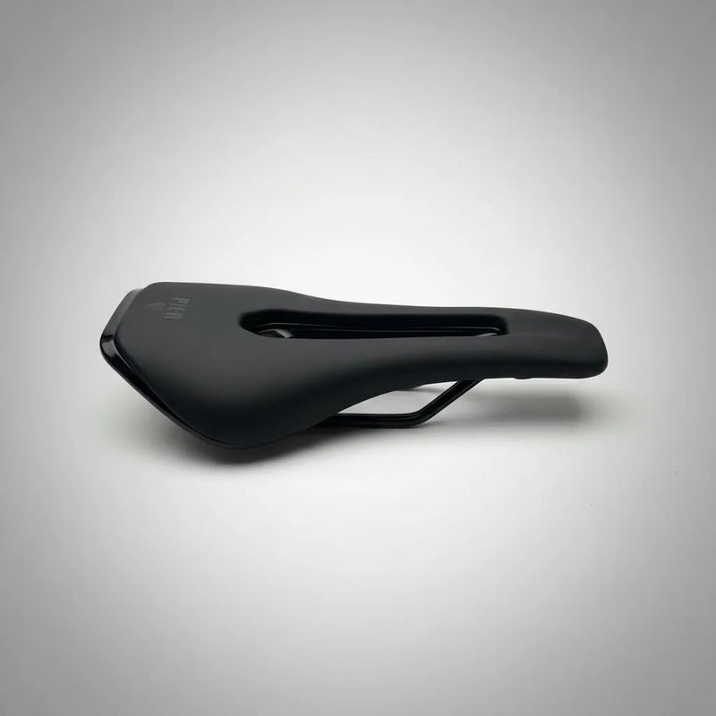 Sillín Gw Pier Antiprostatico Cómodo Bicicletas Ruta Y Mtb Negro 13.5 Cm 2.4 Cm