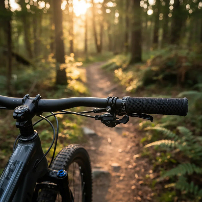 Puños Grips Mtb Slick Rock Performance 130x32mm Pro Negro