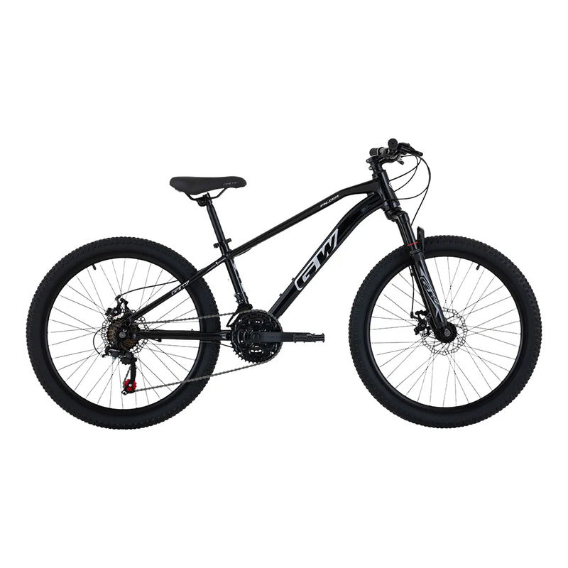 Bicicleta Gw Falcon Aluminio Rin 24 Disco Negro Gris 24