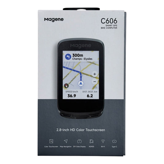 Ciclocomputador Magene C606 Táctil Inalámbrico Gps