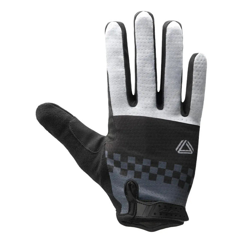Guantes Ciclismo Mtb Ruta Largo Gw Rider Gel Negro-gris Xl