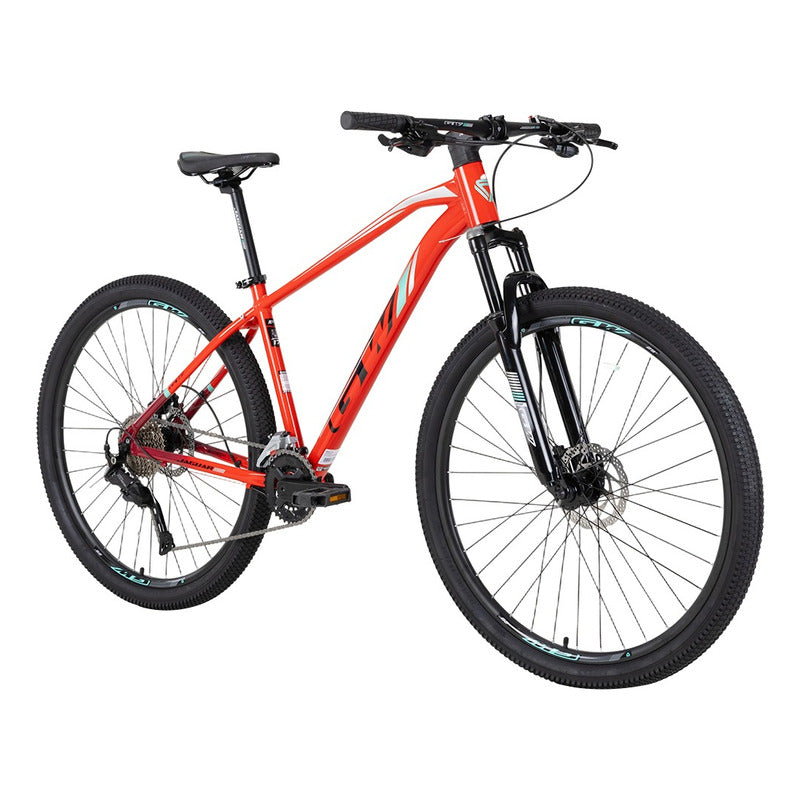 Bicicleta Gw Mtb Jaguar Aluminio Shimano 2x9 Hidraulica